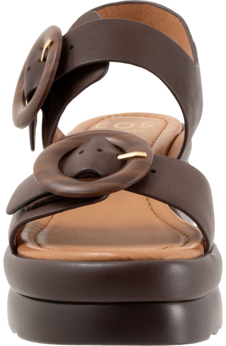 EOS FOOTWEAR Menorcas Slingback Platform Wedge Sandal, Alternate, color,