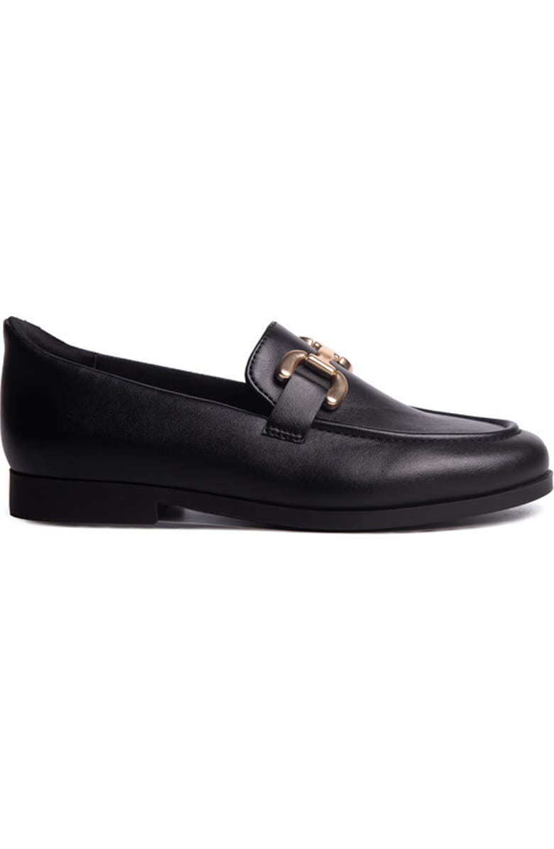 Marc Joseph New York Avery Street Hands Free Technology Leather Buckle Loafer, Alternate, color,