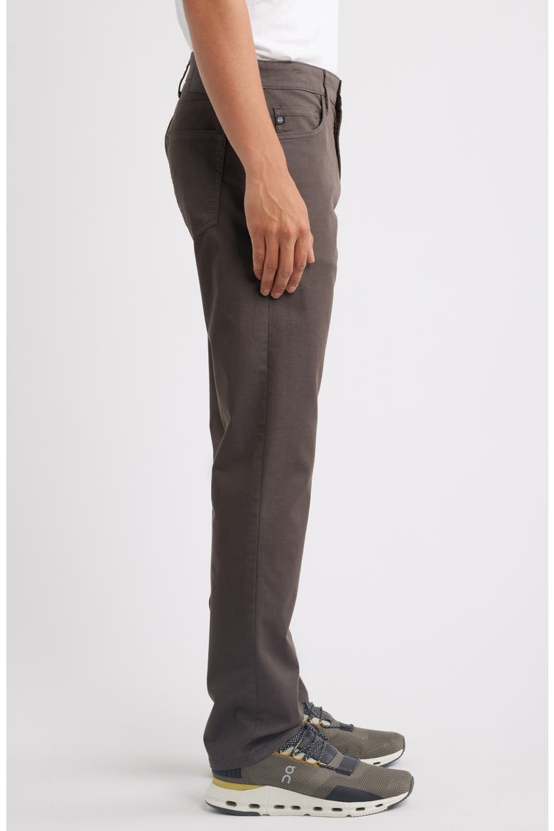 Everett Airluxe™ Commuter Performance Slim Straight Pants, Alternate, color, BROWN SLATE