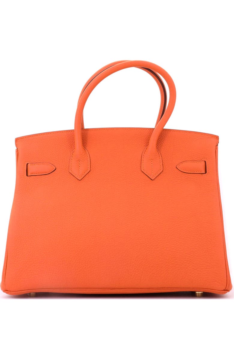 Pre-Owned Hermes Birkin Handbag Orange Togo with Gold Hardware 30, Alternate, color, Orange H