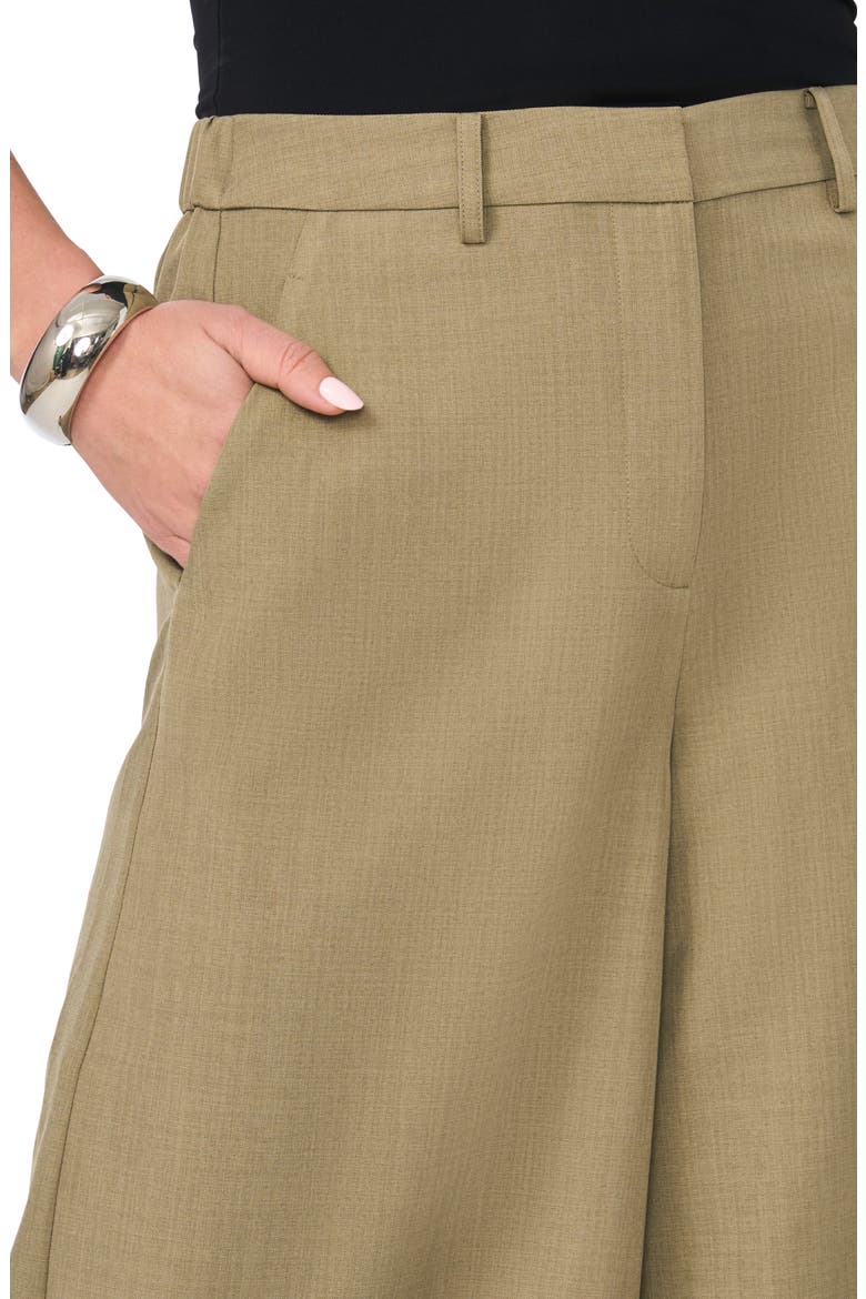 HIgh Waist Longline Shorts, Alternate, color, MILITARY OLIVE