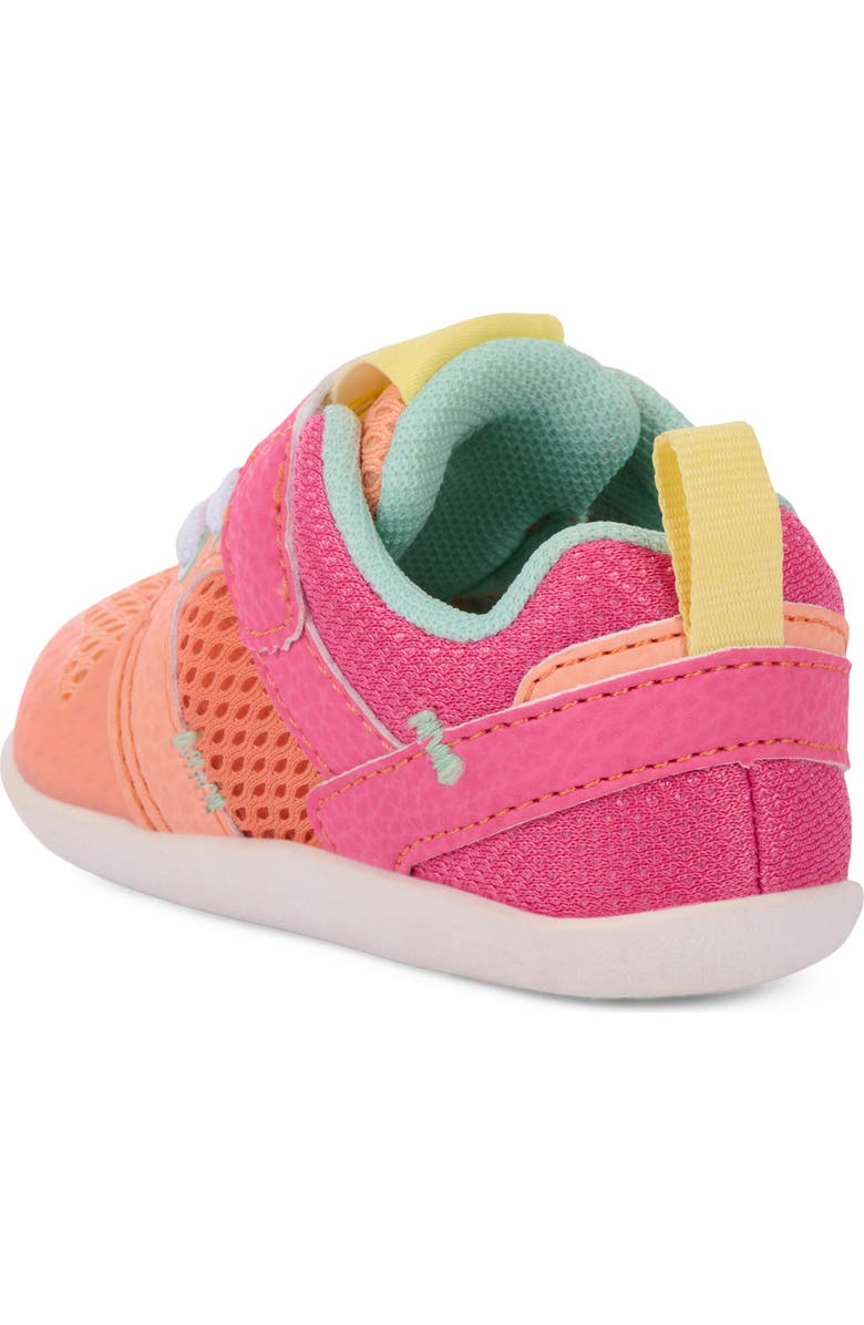 See Kai Run Mini Viento Sneaker, Alternate, color, Peach/ Hot Pink
