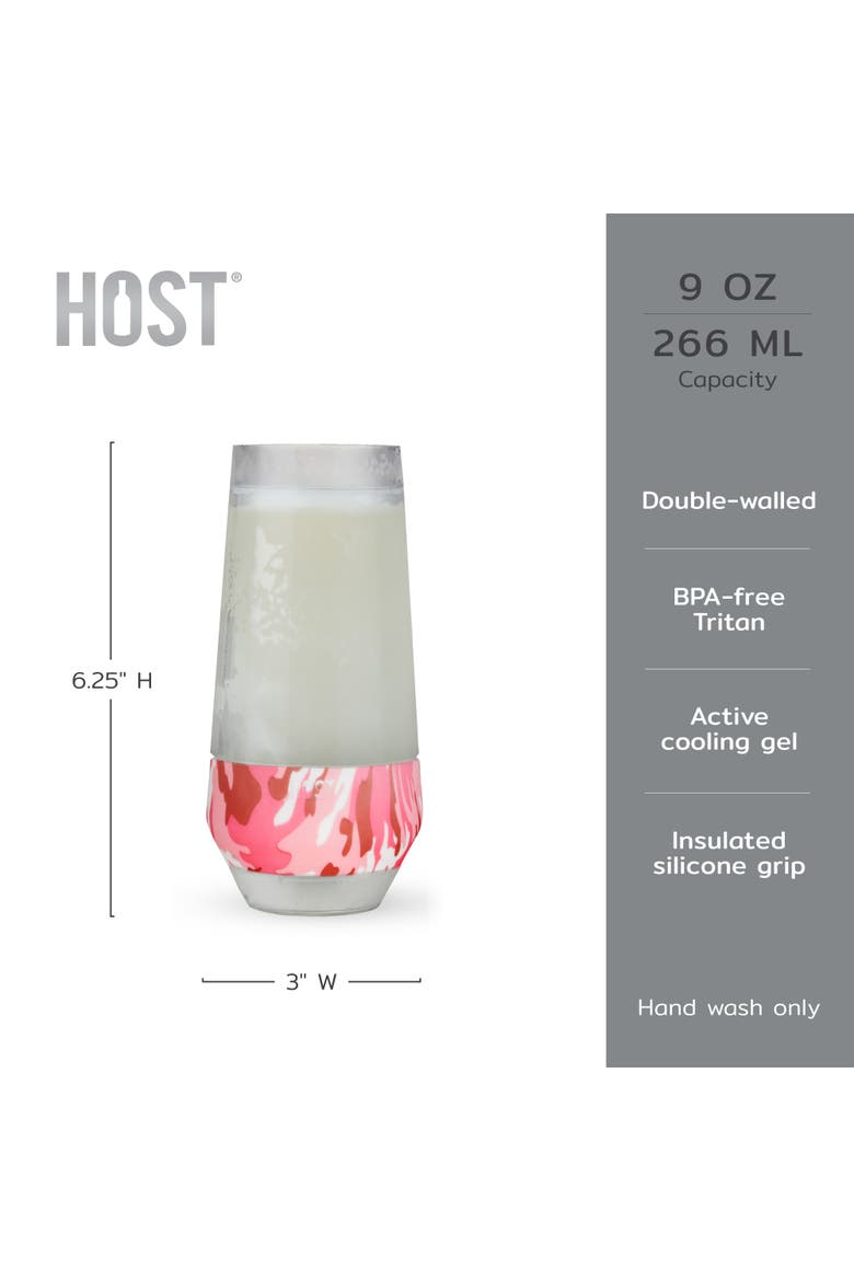 Champagne FREEZE Cooling Cup Set of 2, Alternate, color, Pink Camo
