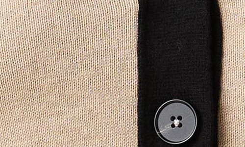 Le Jean Cotton & Cashmere Cardigan In Neutral
