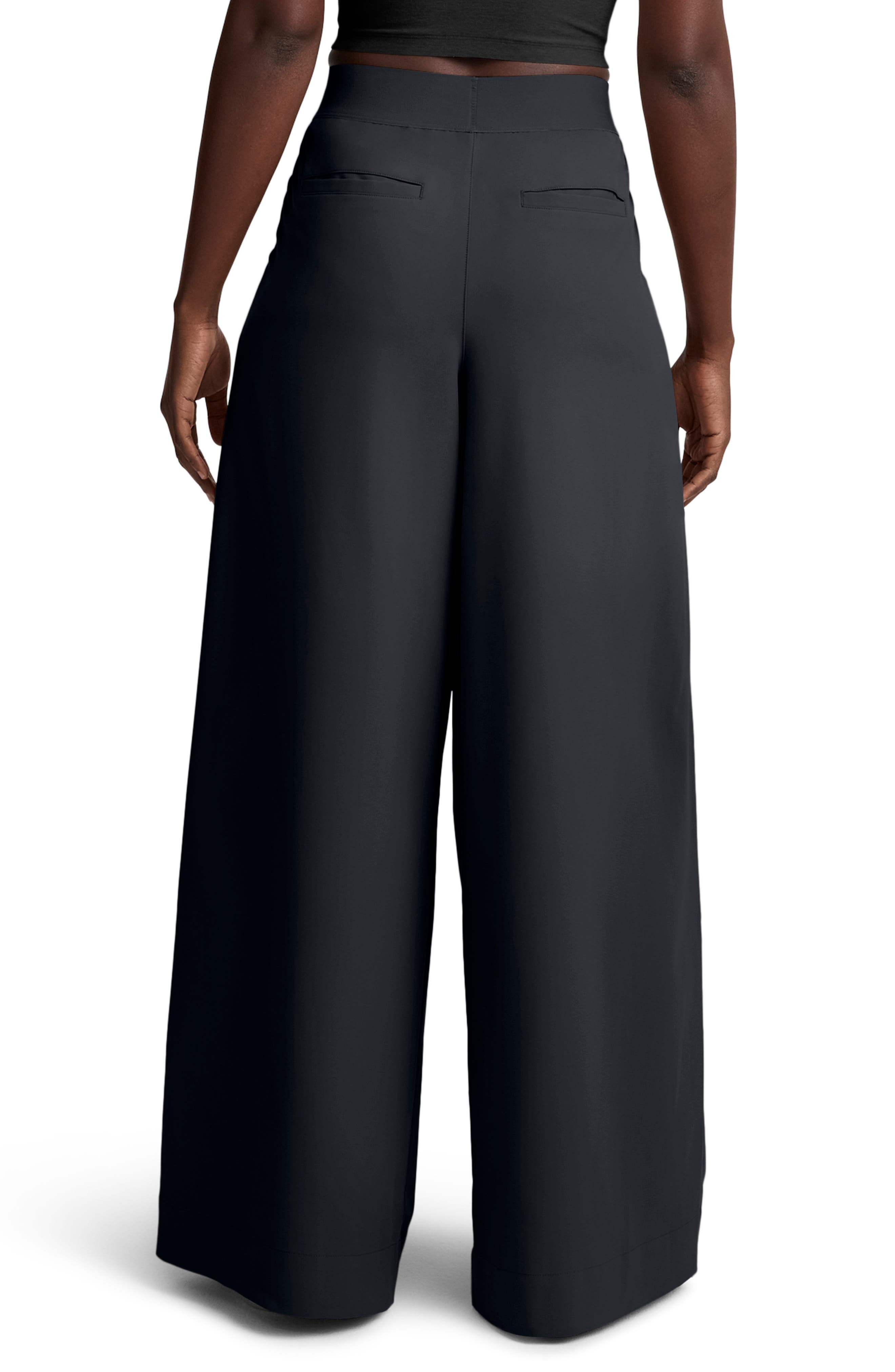 Pleated Wide Leg Pants - image 4