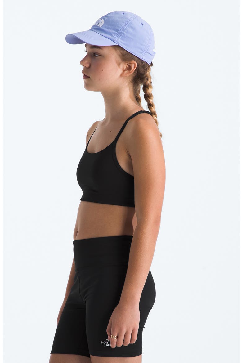 Kids' Flex Sports Bra, Alternate, color, TNF BLACK