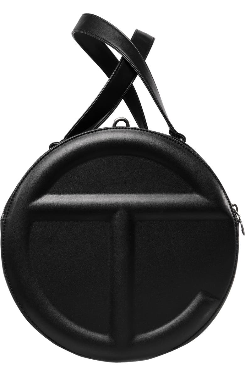 TELFAR Large Faux Leather Duffle Bag, Alternate, color,