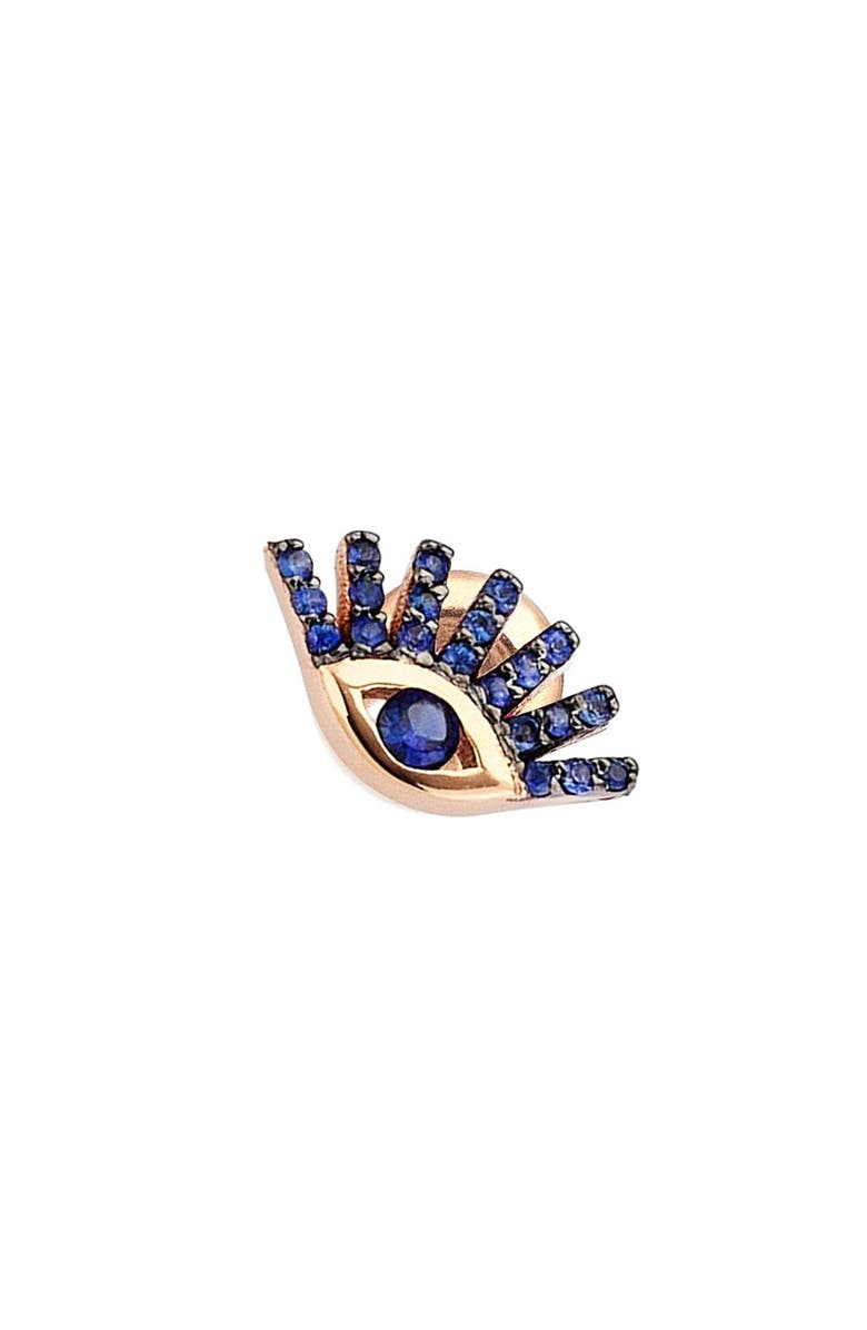 Kismet by Milka Protect Me Evil Eye Single Stud Earring, Alternate, color,