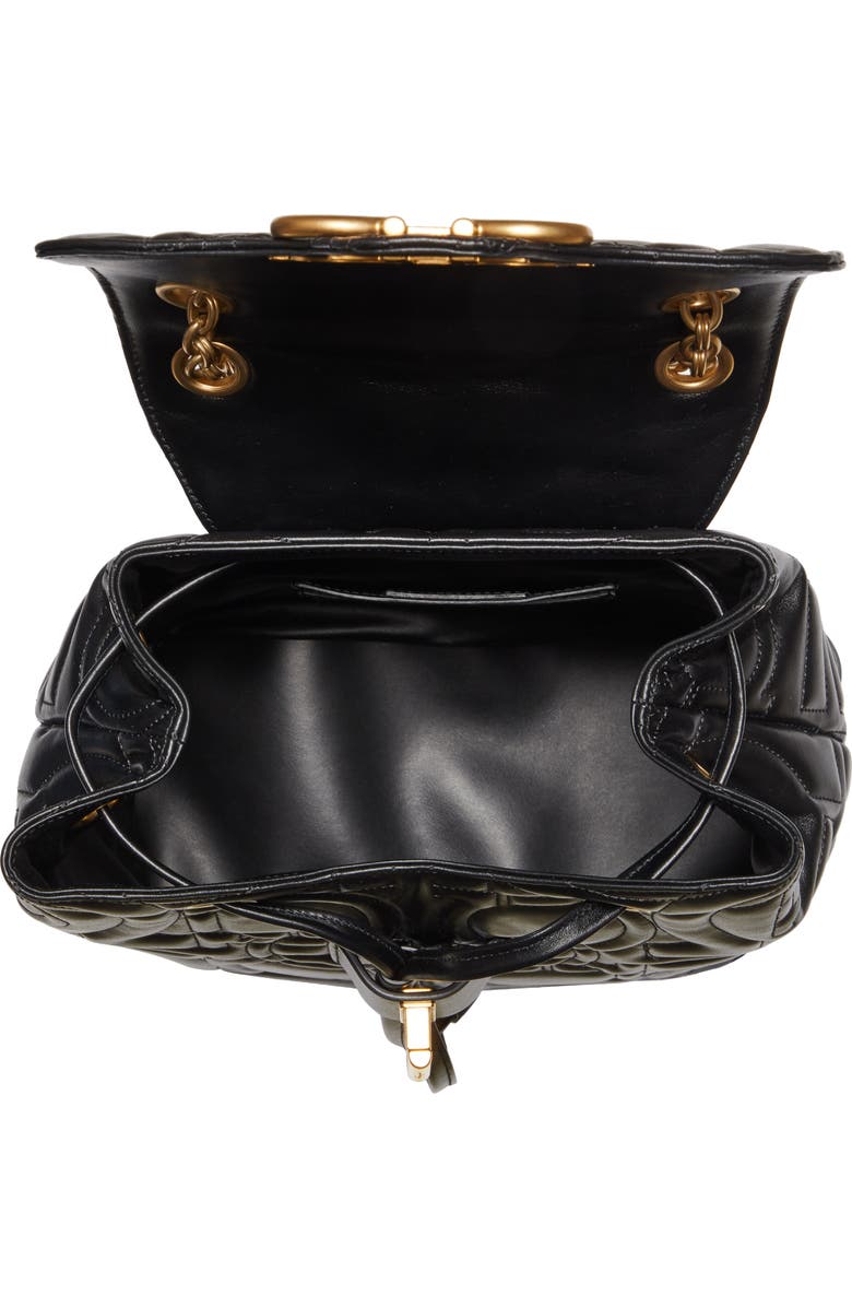 FERRAGAMO Salvatore Ferragamo Quilted Gancio Leather Backpack, Alternate, color,