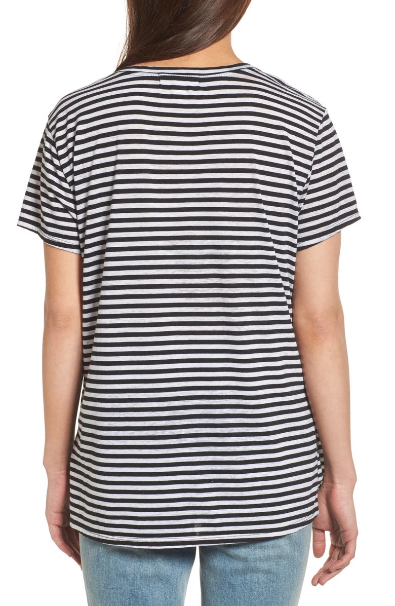 Treasure & Bond Burnout Boyfriend Tee, Alternate, color,