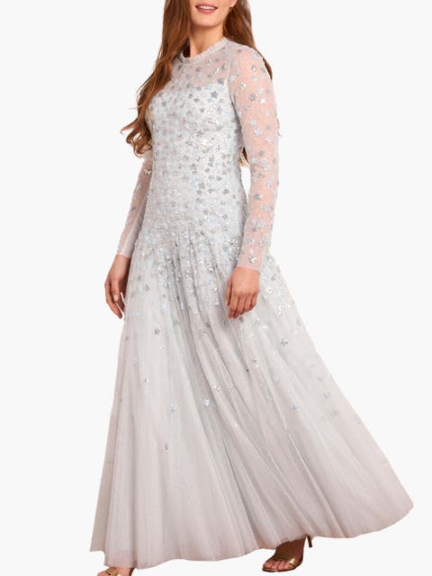Starry Nights Round Neck Gown