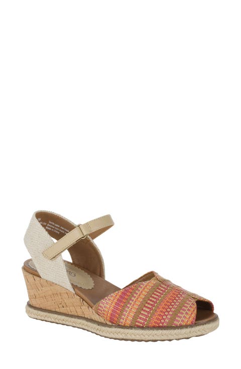 Odetta Espadrille Wedge Sandal (Women)