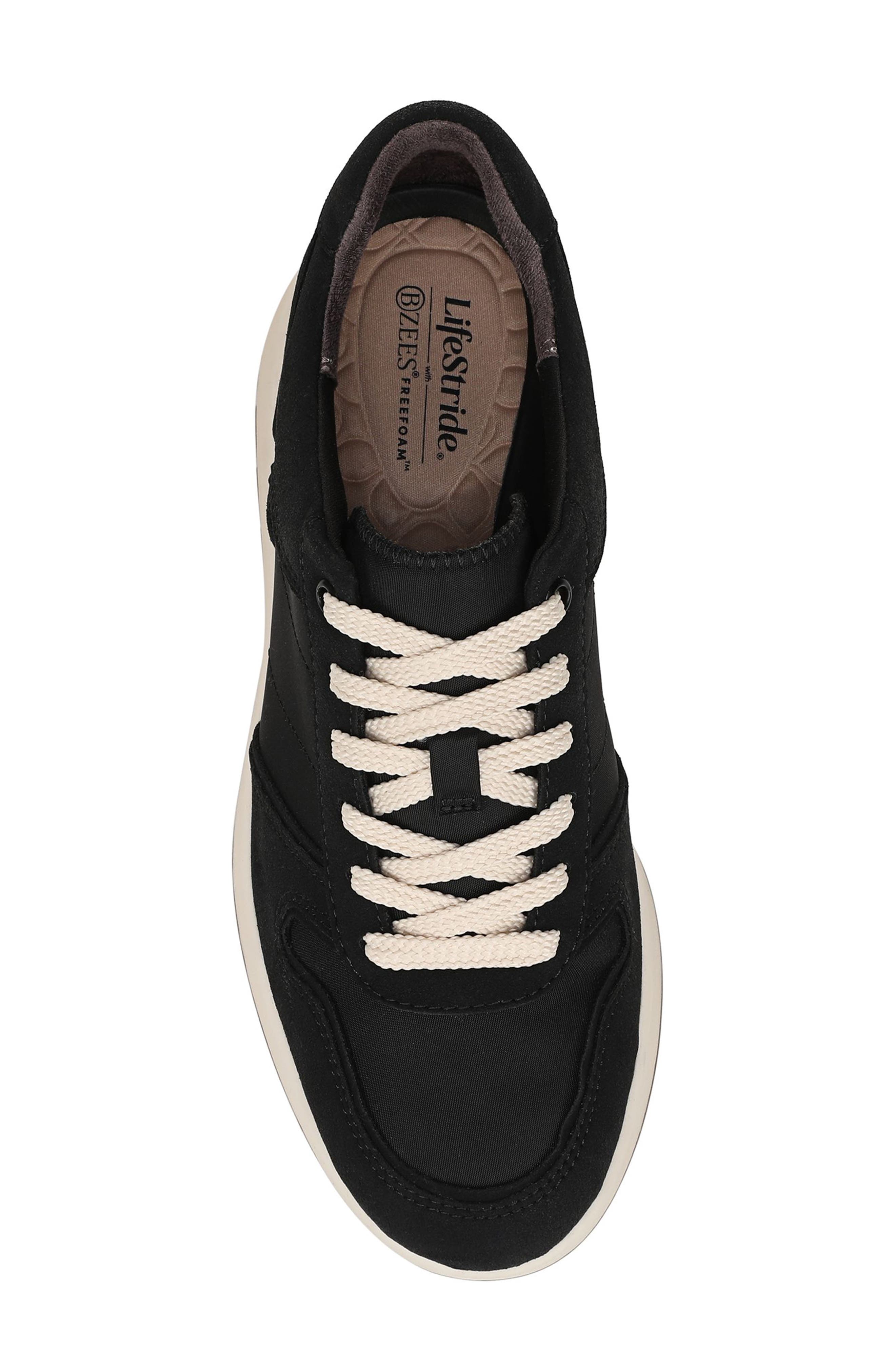 LifeStride Revival Sneaker, Alternate, color, Black