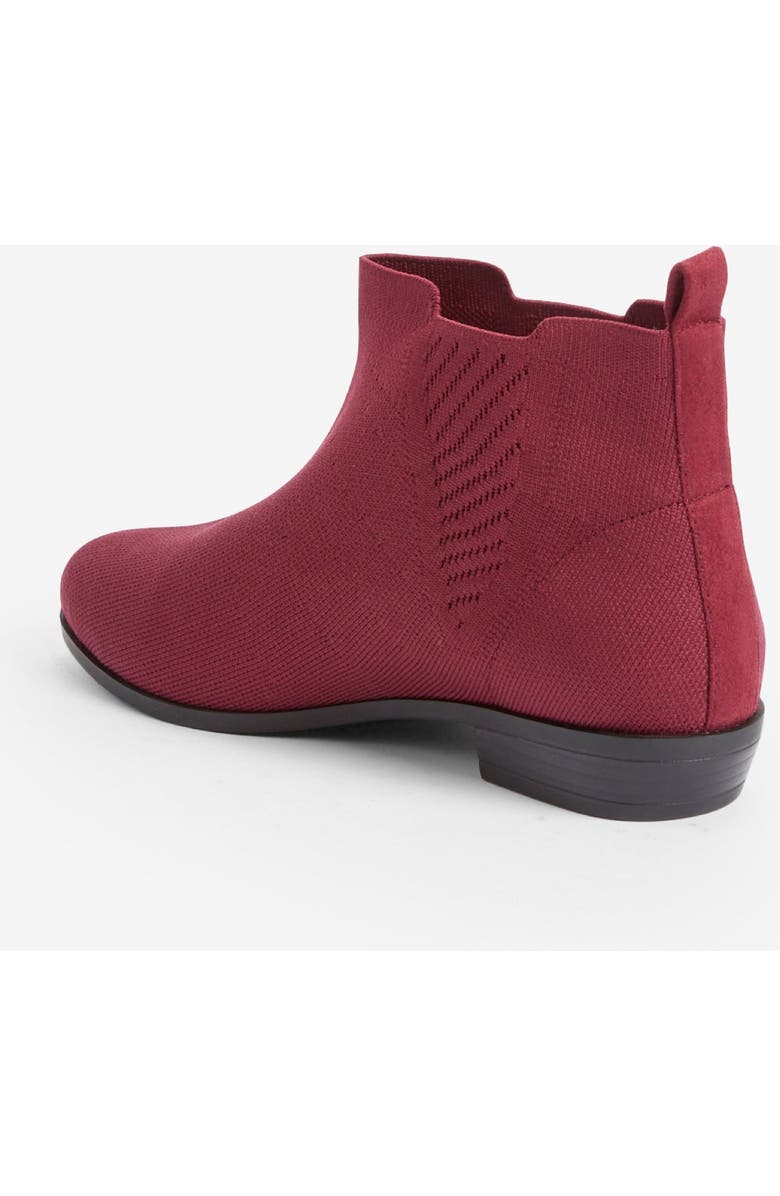 Comfortview The Aspyn Bootie, Alternate, color, Burgundy