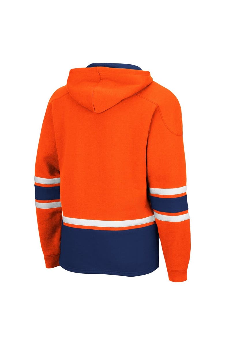 COLOSSEUM Men's Colosseum Orange Syracuse Orange Lace Up 3.0 Pullover Hoodie, Alternate, color, 