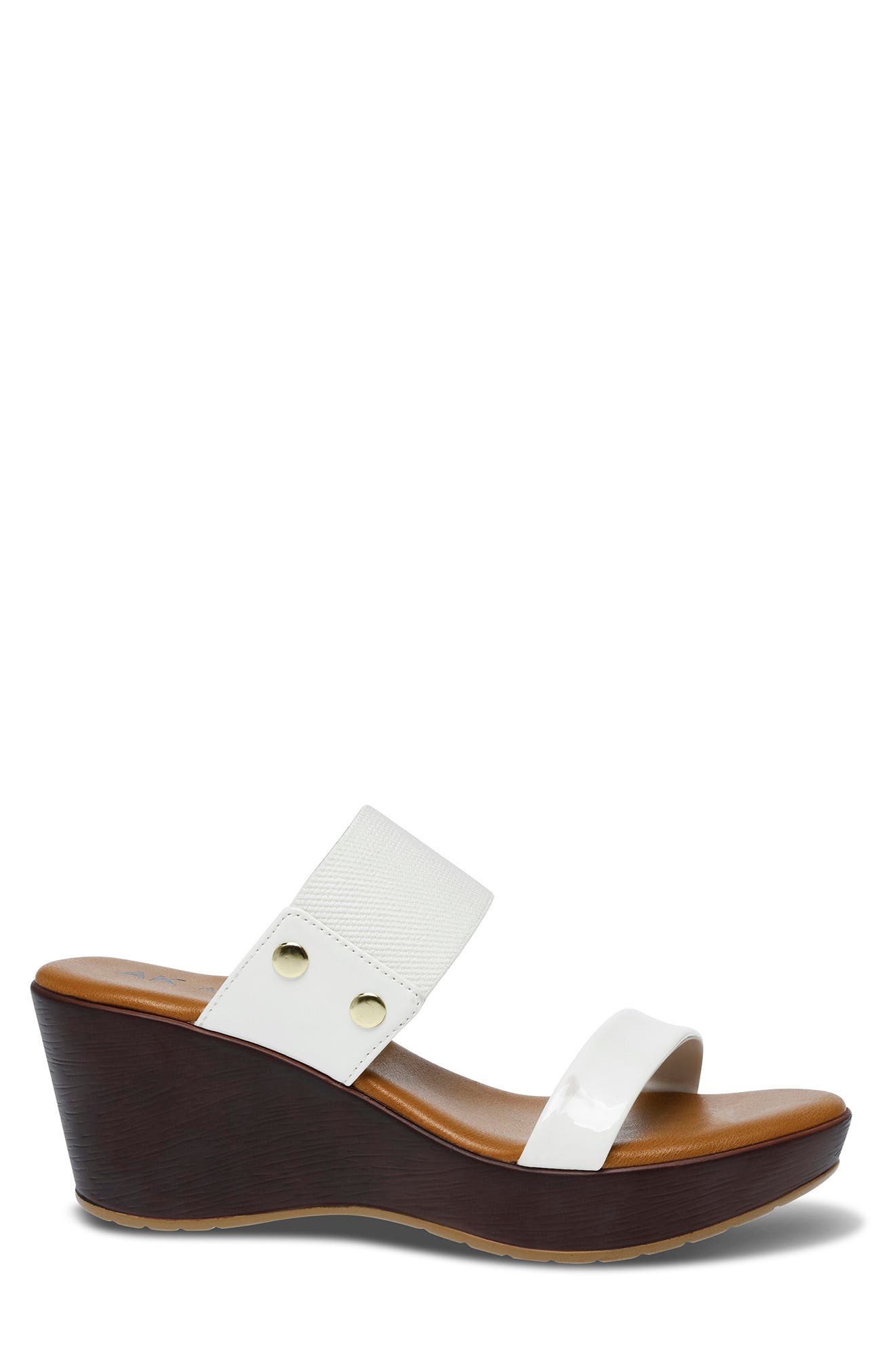 Anne Klein Haniya Platform Wedge Sandal, Alternate, color, 
