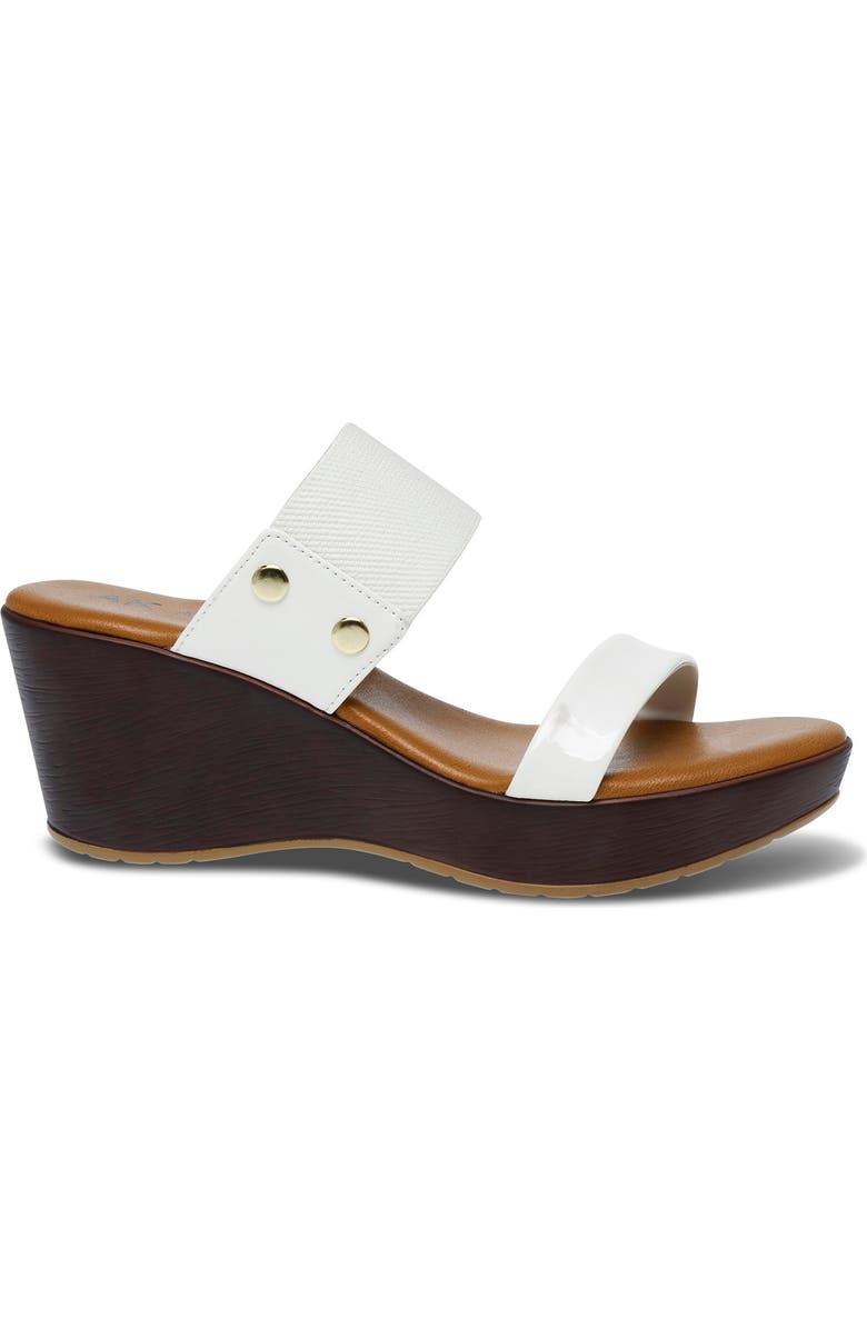 Anne Klein Haniya Platform Wedge Sandal, Alternate, color,