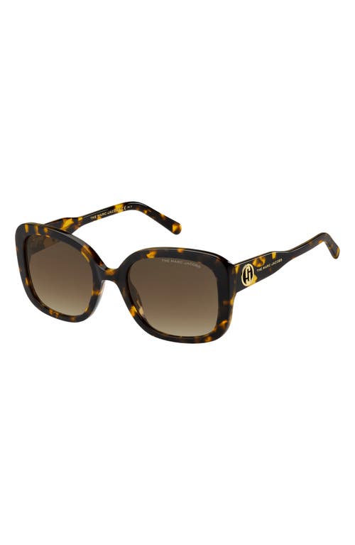 Marc Jacobs 54mm Gradient Square Sunglasses