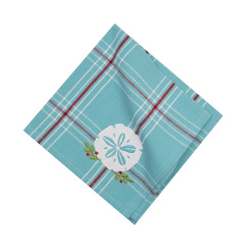A Coastal Holiday Napkin