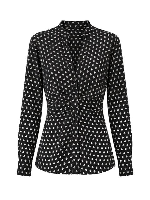 Blake Slim Draped Shirt