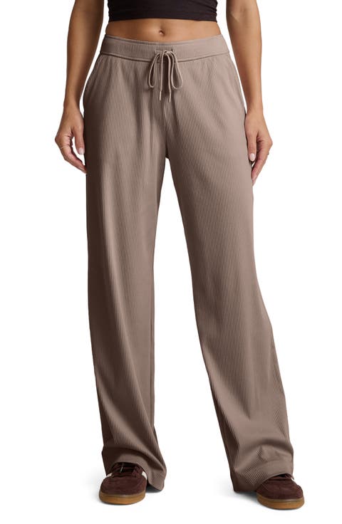 Breathe Easy Corduroy Drawstring Waist Pants