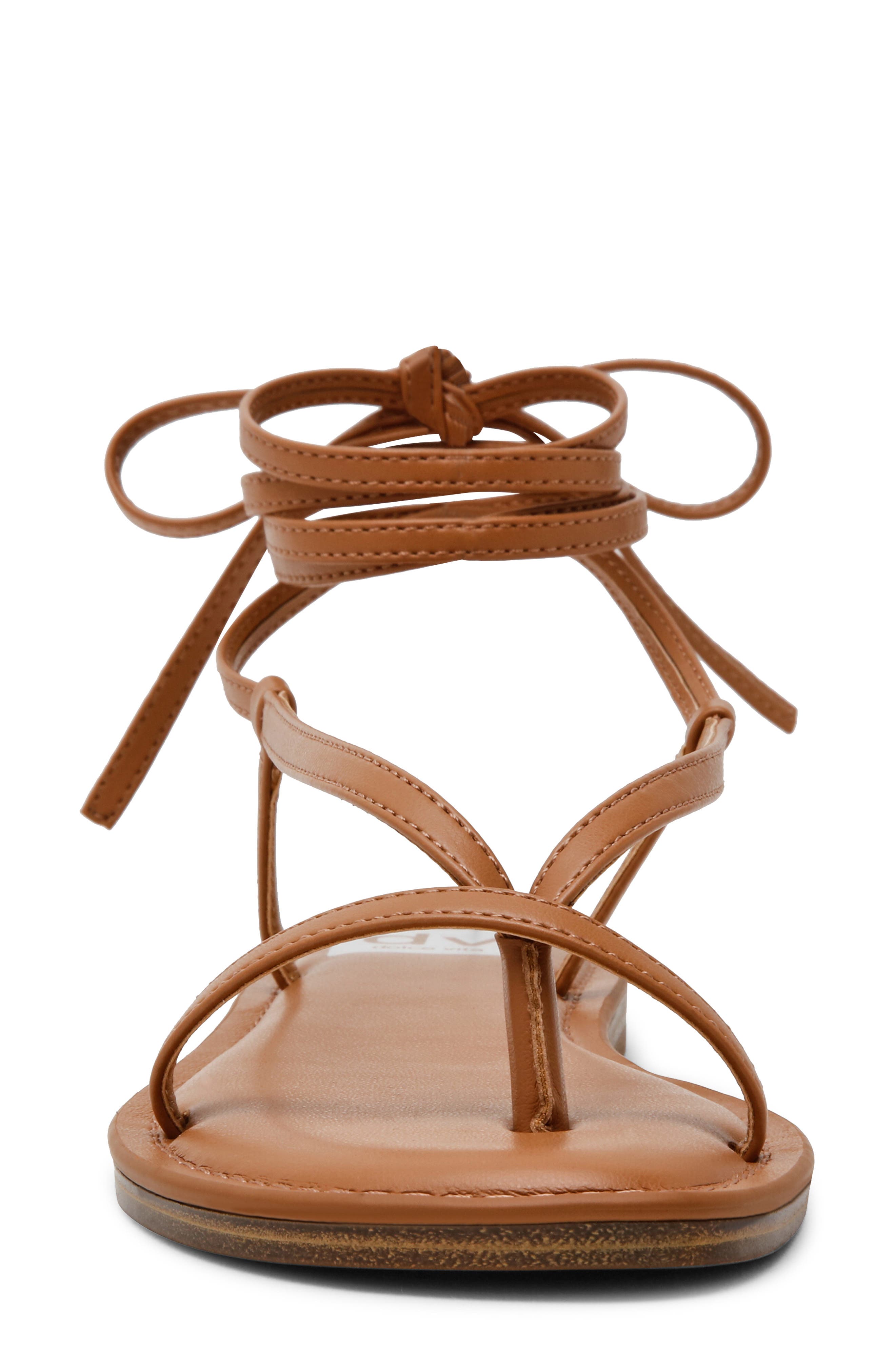 DV by Dolce Vita Jipsy Ankle Wrap Sandal, Alternate, color, Toffee