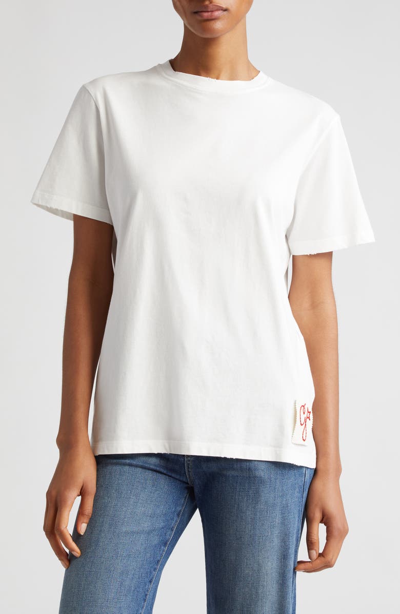 Golden Goose Logo Patch T-Shirt, Main, color,