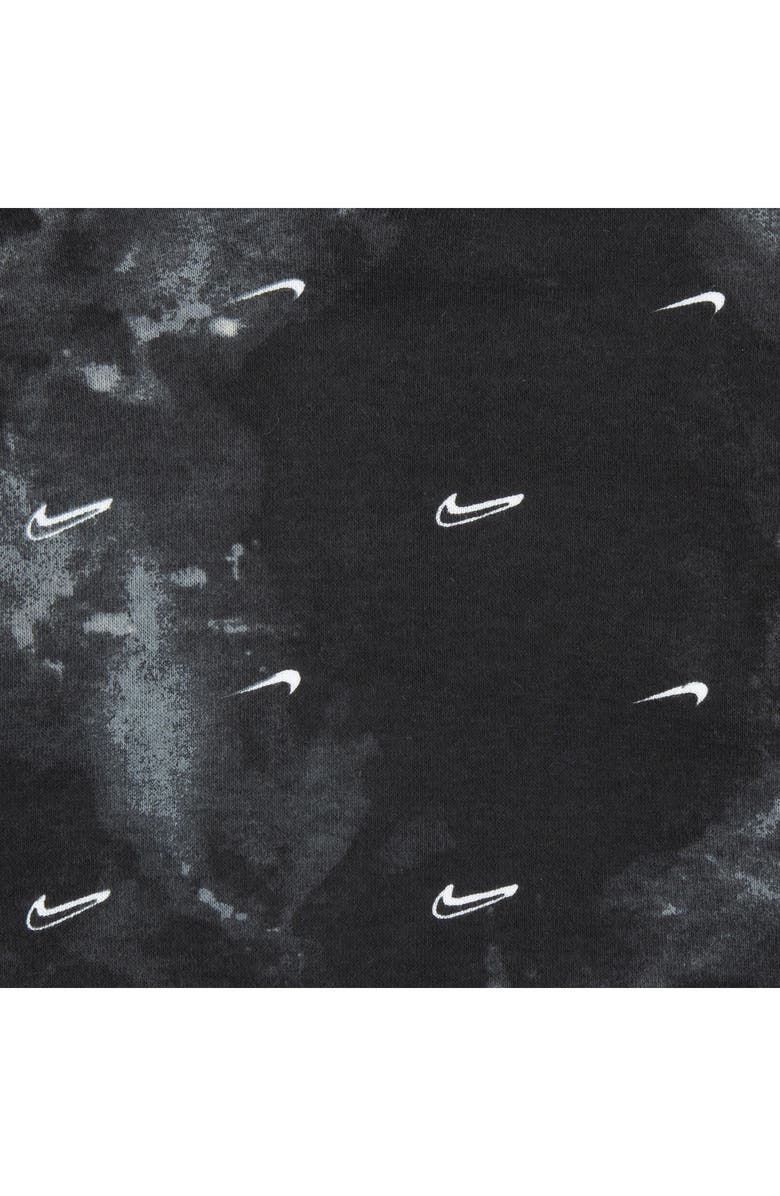 Nike Kids' Swoosh Fleece Set, Alternate, color, Black/ White