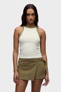 Hudson Jeans Ribbed Racer Tank