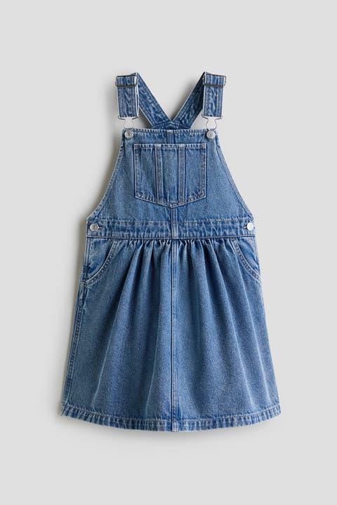 Denim Overall Dress