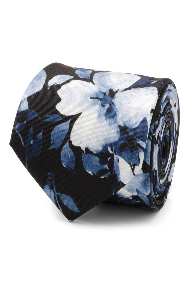 Cufflinks, Inc. Floral Silk Tie & Pocket Square, Alternate, color,