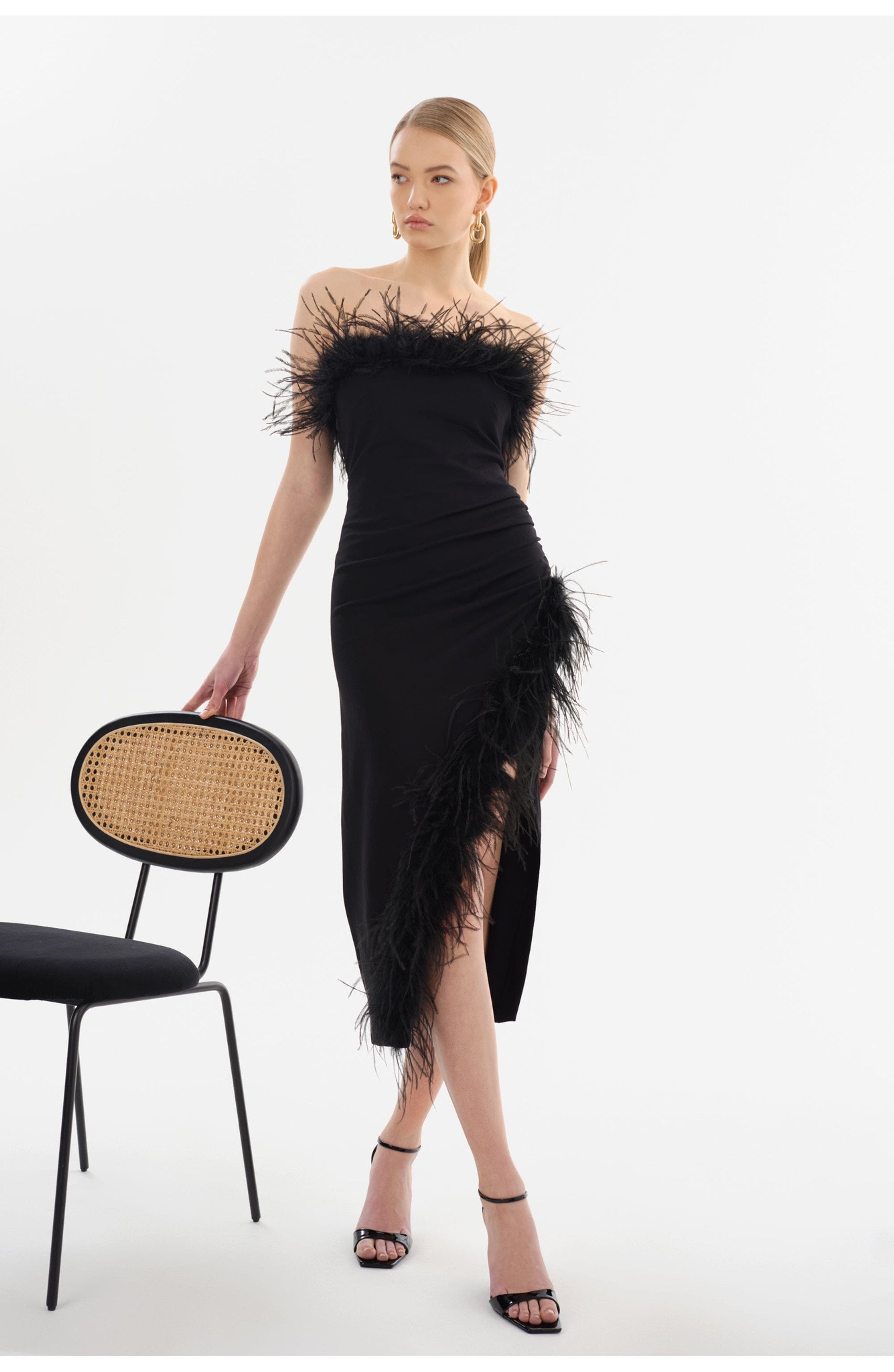 Freya | Strapless Midi Dress - image 2