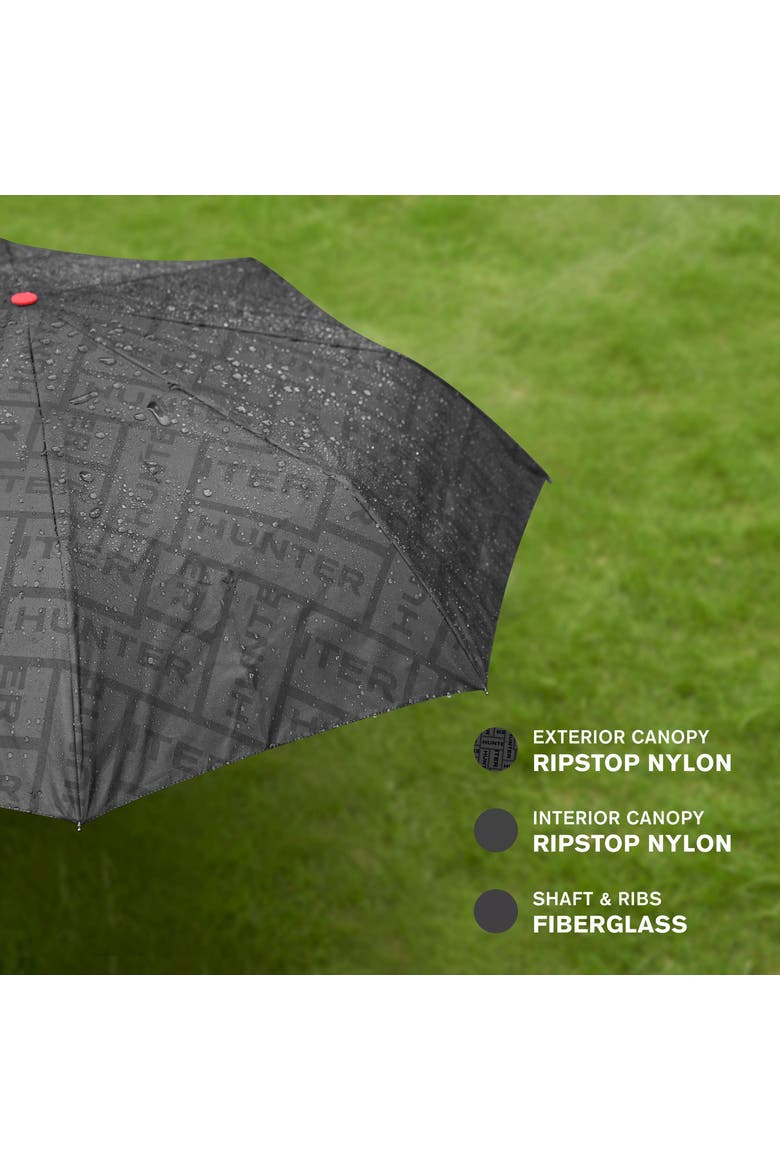 Double Sided Compact Umbrella, Alternate, color, Logo Patch Black