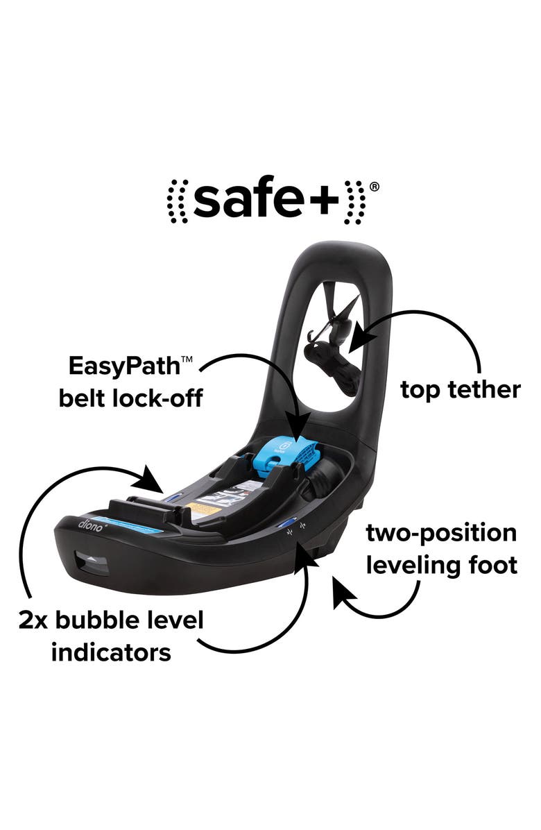 Diono LiteClik<sup>®</sup>30 XT/RXT SafePlus<sup>®</sup> Infant Car Seat Base, Alternate, color,