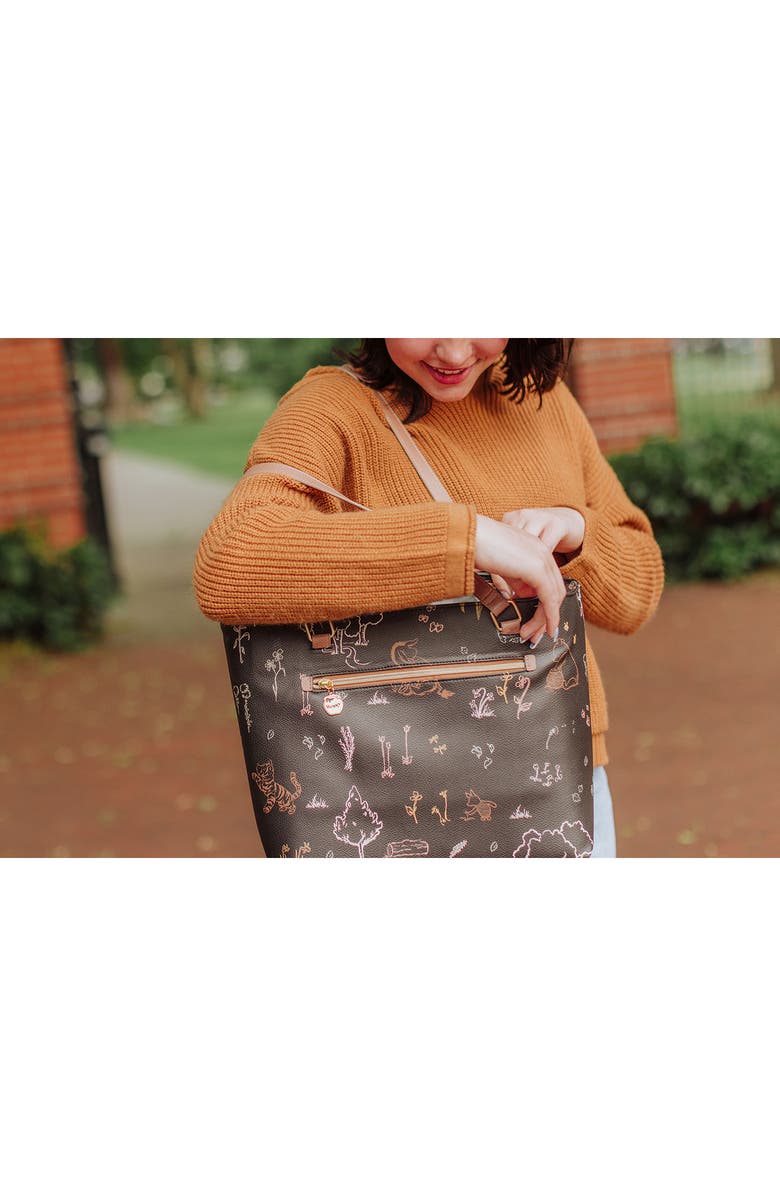 Picnic Time Uptown Cooler Tote, Alternate, color, Black