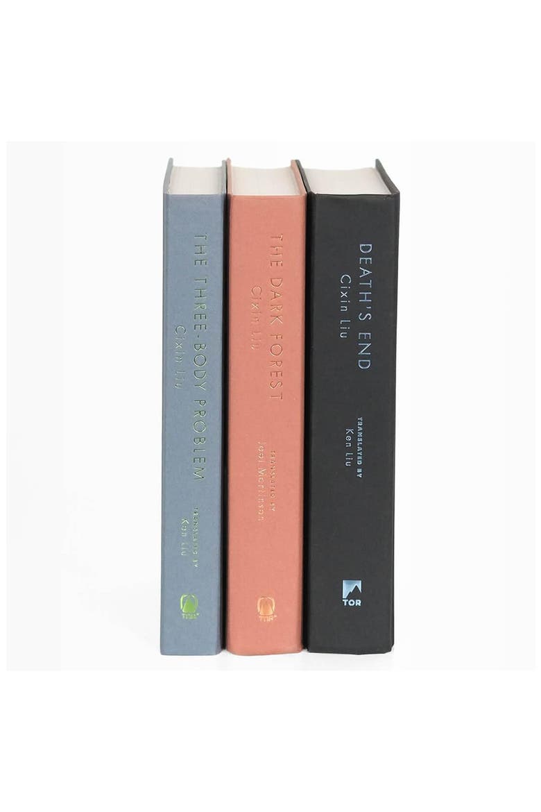 The Three-Body Problem Book Set, Alternate, color, Blue and Purple