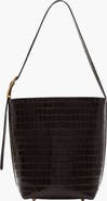 ANINE BING Elly Embossed Bucket Bag