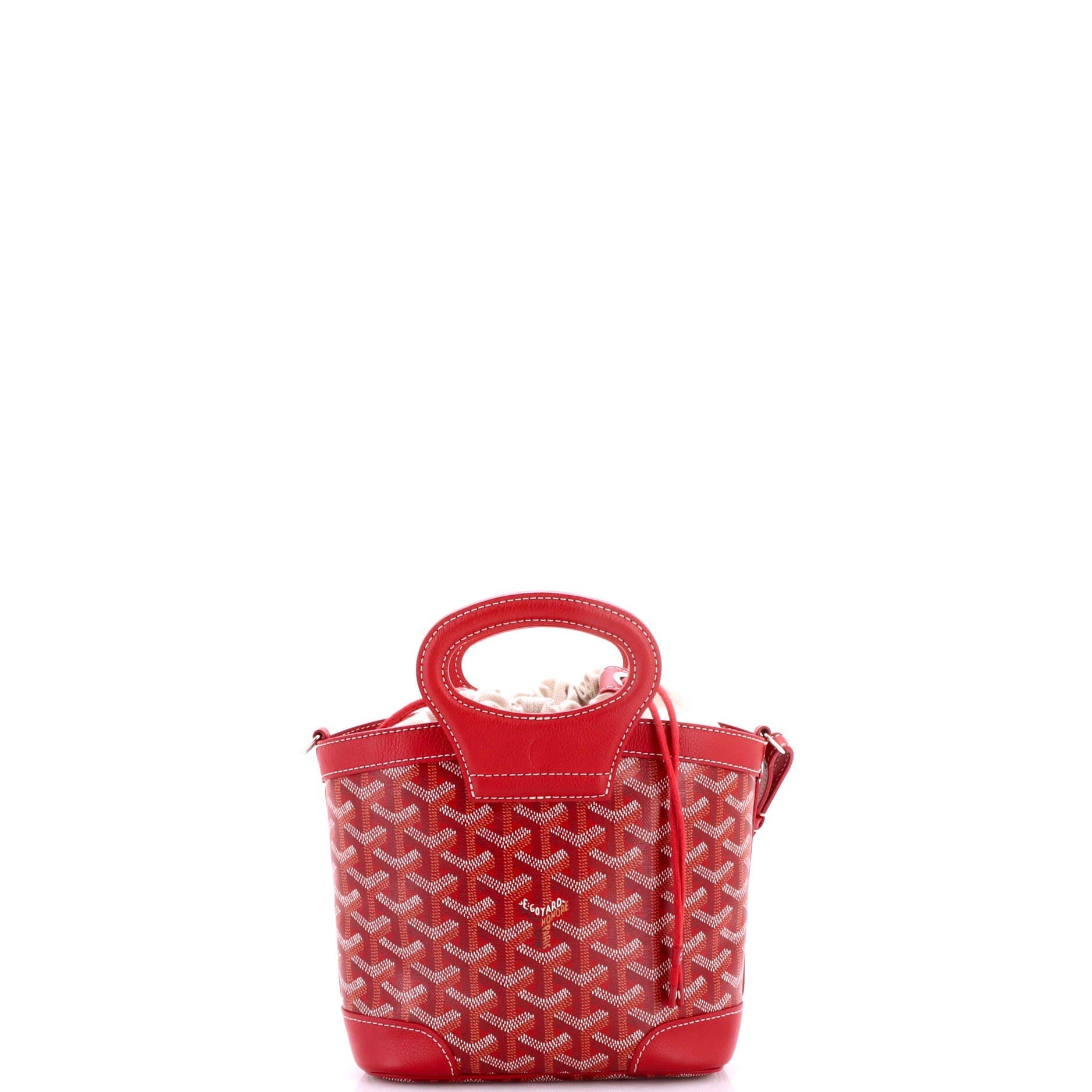 Beluga Bag Coated Canvas Mini, Alternate, color, Red