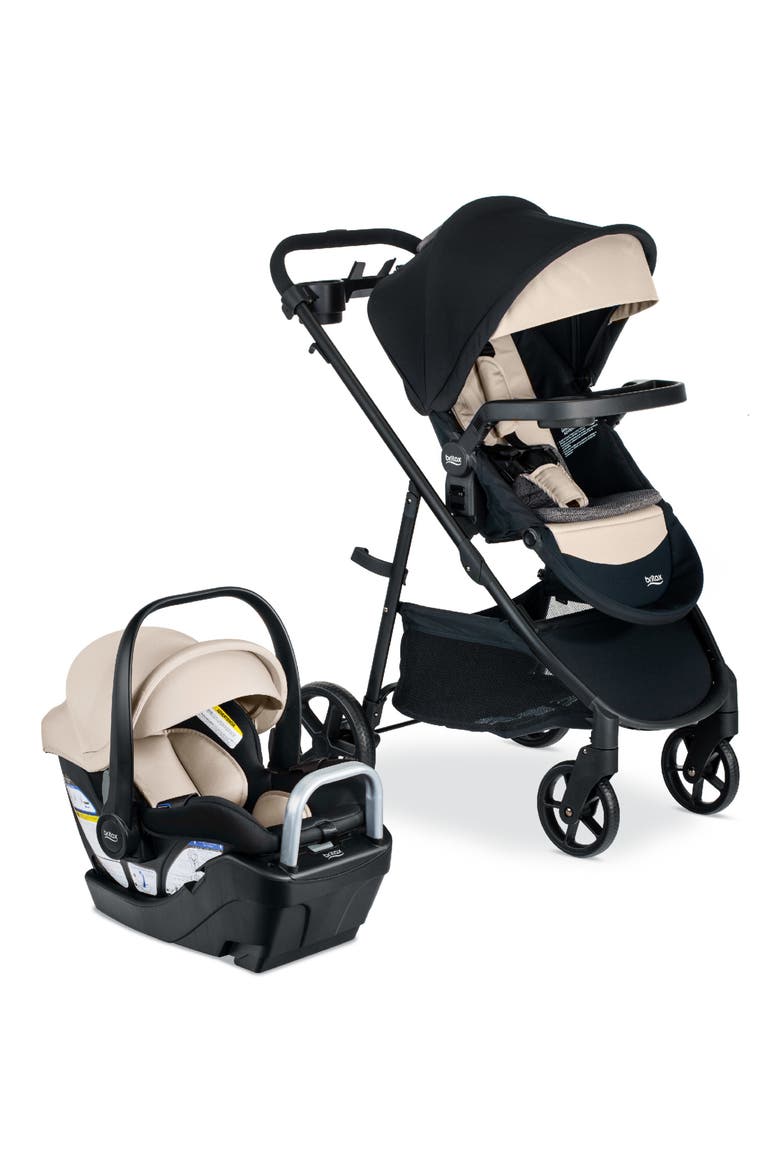 Willow® Brook® S+ Stroller & Car Seat Travel System, Main, color, SAND ONYX