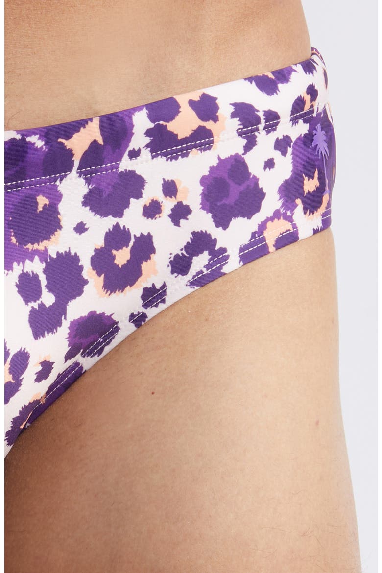 Cheetah Swim Briefs, Alternate, color, PURPLE MULTI