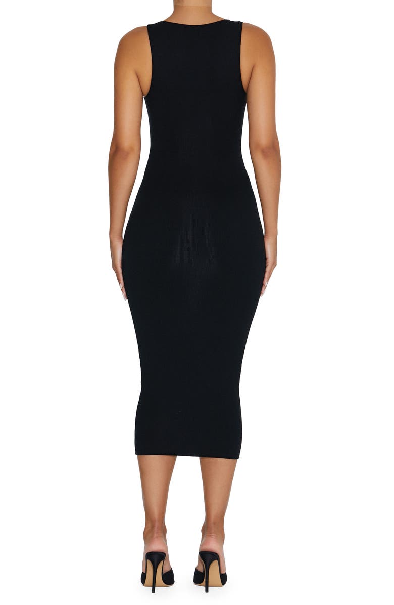 Naked Wardrobe Baby Snatched Tank Midi Dress, Alternate, color,