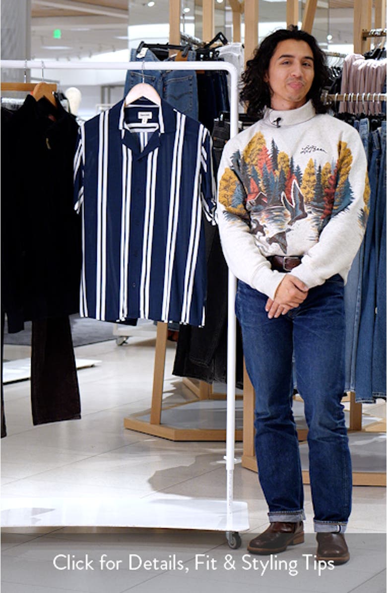 Ray Stripe Camp Shirt, sales video thumbnail