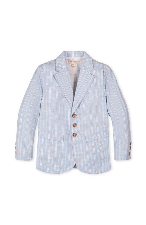 Kids' Organic Classic Seersucker Suit Jacket (Toddler, Little Kid and Big Kid)