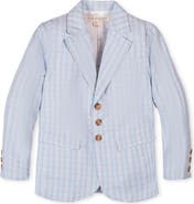 Hope & Henry Kids' Organic Classic Seersucker Suit Jacket