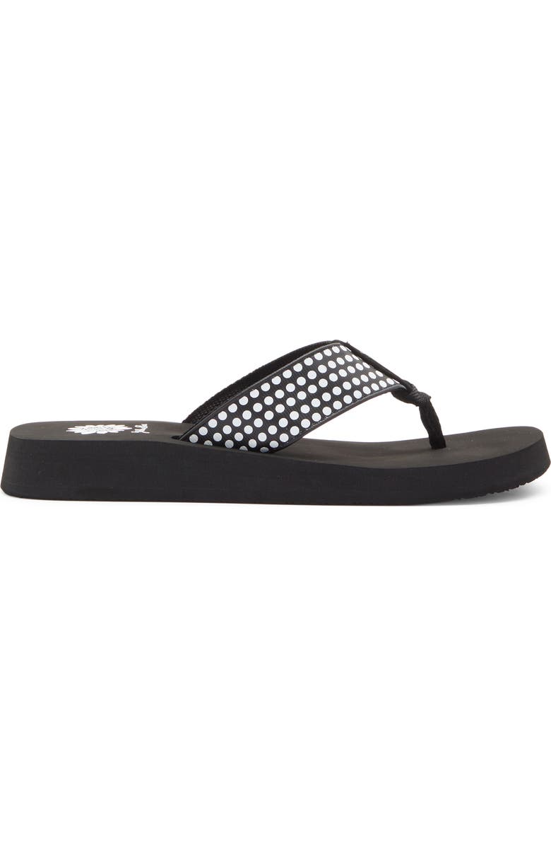 Yellow Box Premium Fromy Flip Flop Sandal, Alternate, color, Black