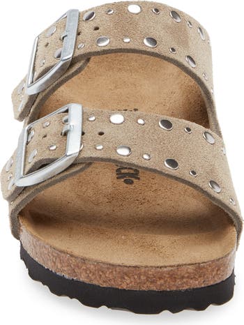 Birkenstock Arizona Rivets Studded Slide Sandal (Women