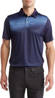 PGA TOUR Short Sleeve Amplified Space Dye Polo Shirt
