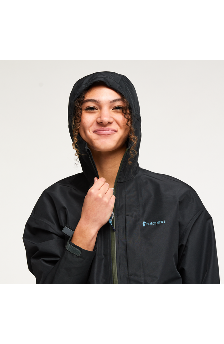 Cotopaxi Cielo Rain Jacket - Women's, Alternate, color, Cotopaxi Black