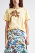 Rabanne Palm Embroidered T-Shirt