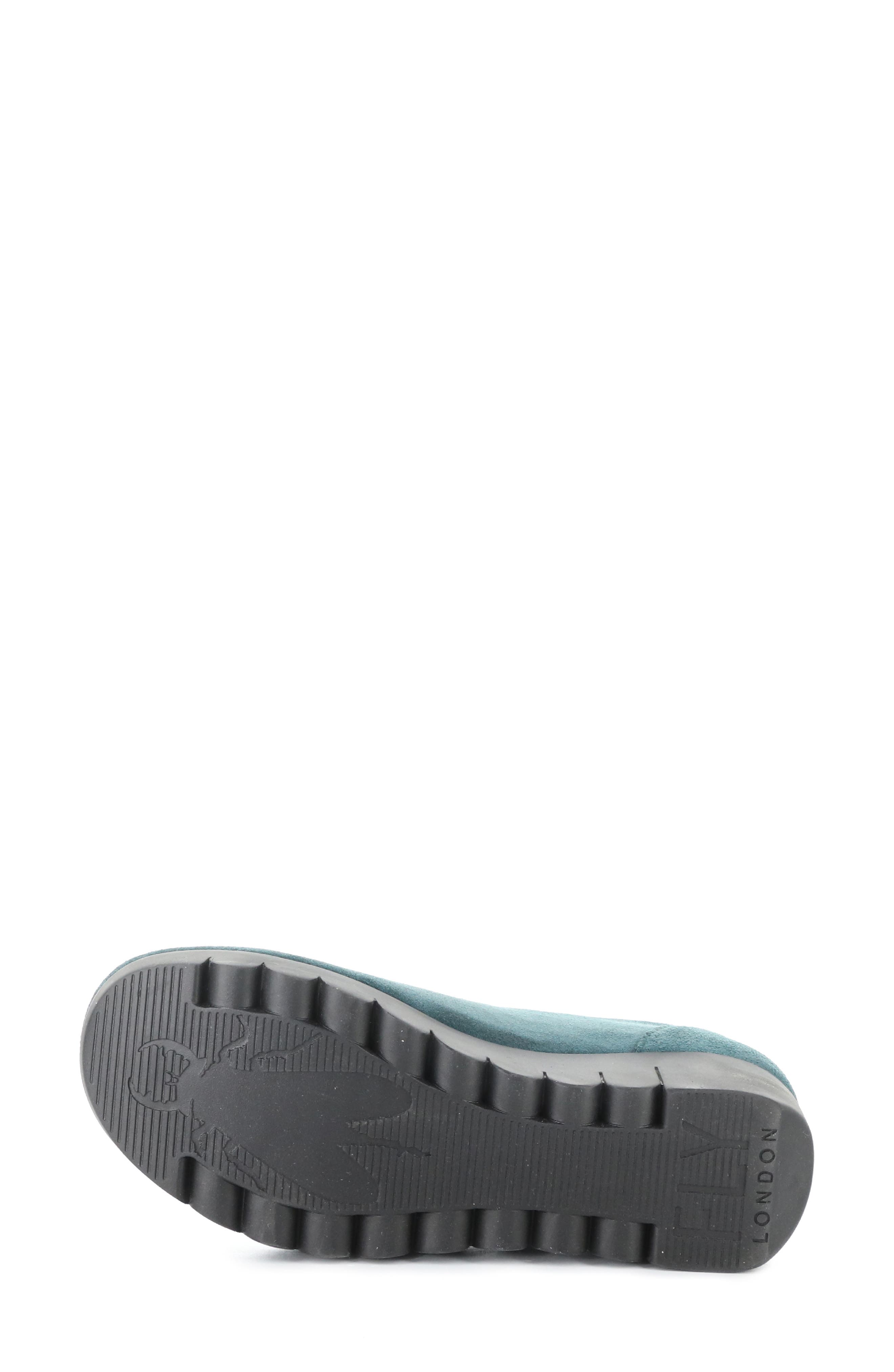 Fly London Vily Ankle Strap Platform Wedge Pump, Alternate, color, Petrol